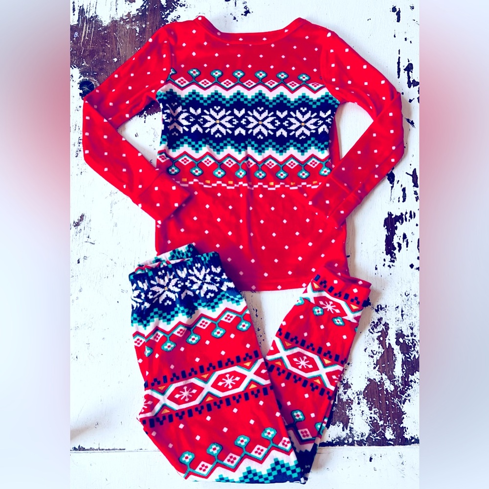 Fair Isle Fleece PJ Set